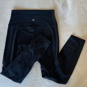 lululemon Black Align Leggings Size 6